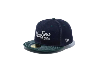 NEW ERA 59Fifty Duck Canvas 2-Tone "Navy/Dark Green"