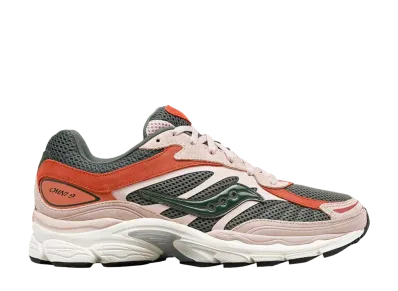 サッカニー プログリッド オムニ9 "ダストピンク/グリーン"