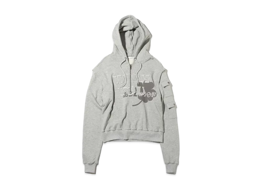 atmos pink Design Sweat Hoodie "Gray"