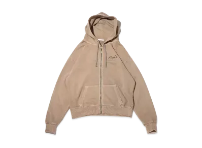 atmos pink x Riehata Logo Sweat Hoodie "Beige"