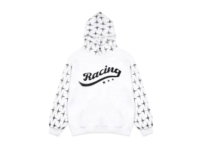 atmos pink x Love Is True Rc Racing Hoodie "Gray"