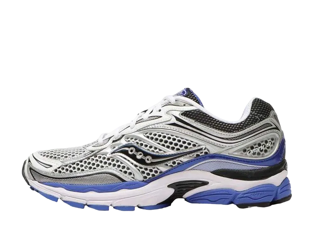 サッカニー プログリッド オムニ9 OG "ホワイト/シルバー/ブルー"