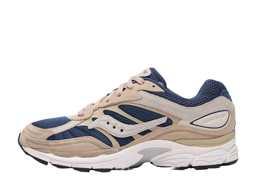 サッカニー プログリッド オムニ9 プレミアム "ベージュ/ブルー"