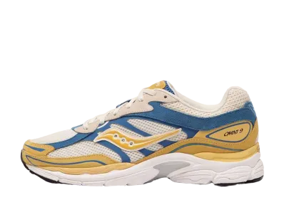 サッカニー プログリッド オムニ9 プレミアム "クリーム/イエロー"