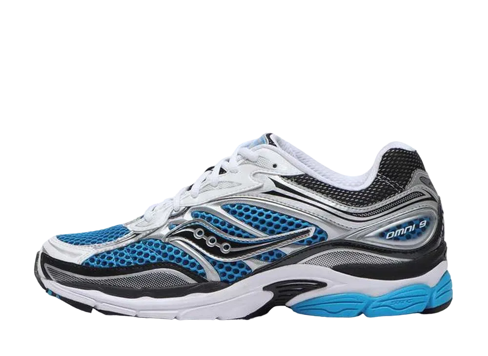 サッカニー プログリッド オムニ9 OG "ロイヤル/シルバー"