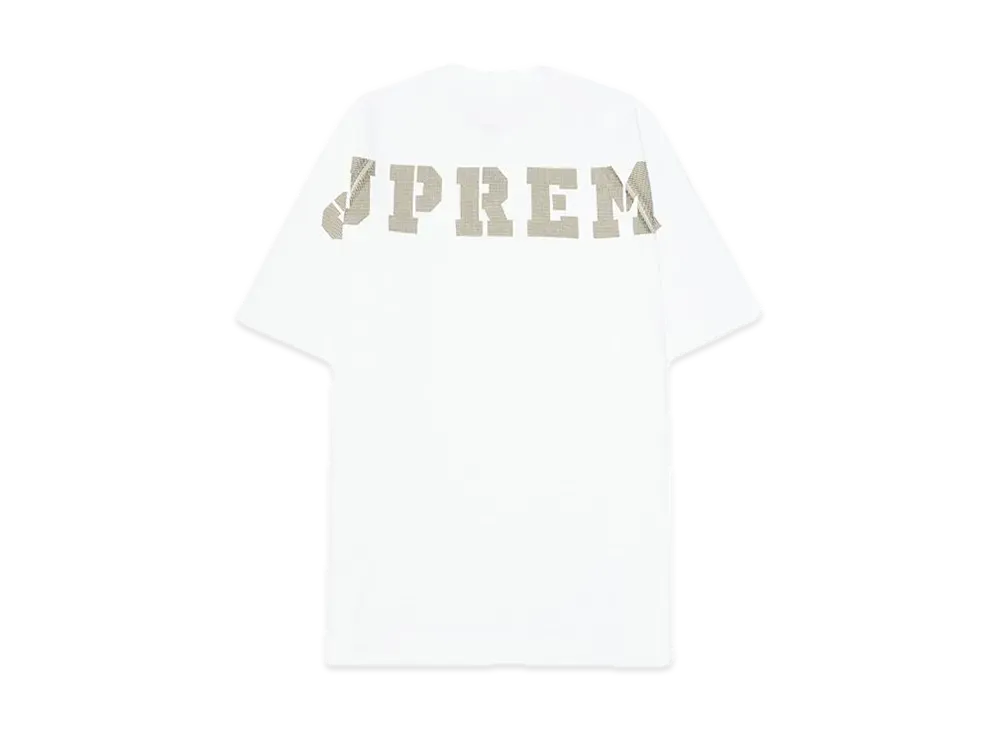 Supreme Stencil Thermal S/S Top "White"