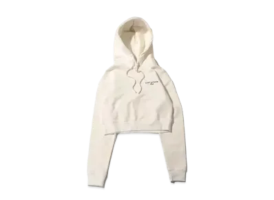 atmos pink x Lift Short Length Logo Hoodie "White"