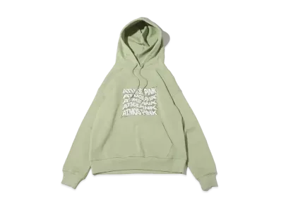 atmos pink Graphic Logo Hoodie "Mint"
