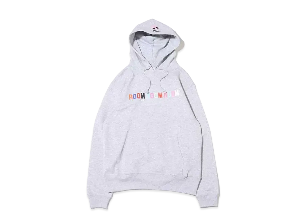 atmos pink x Room Room Room Logo Hoodie "Gray"