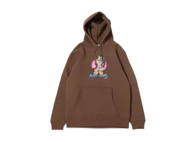 atmos pink x My Nai Imura Graphic Hoodie "Brown"