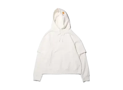 atmos pink x Gelisys Docking style Hoodie "White"