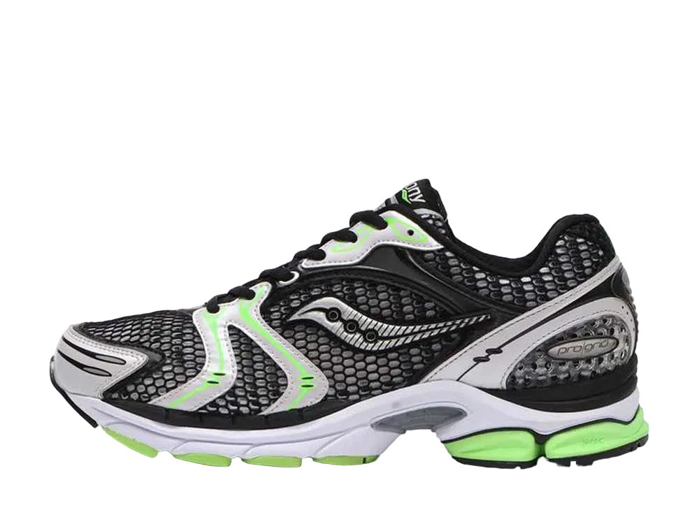 サッカニー プログリッド トライアンフ4 "ブラック/シルバー/スピードグリーン"