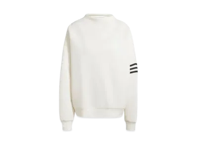 adidas Neuclassics Oversized Mockneck Sweat "Cloud White"