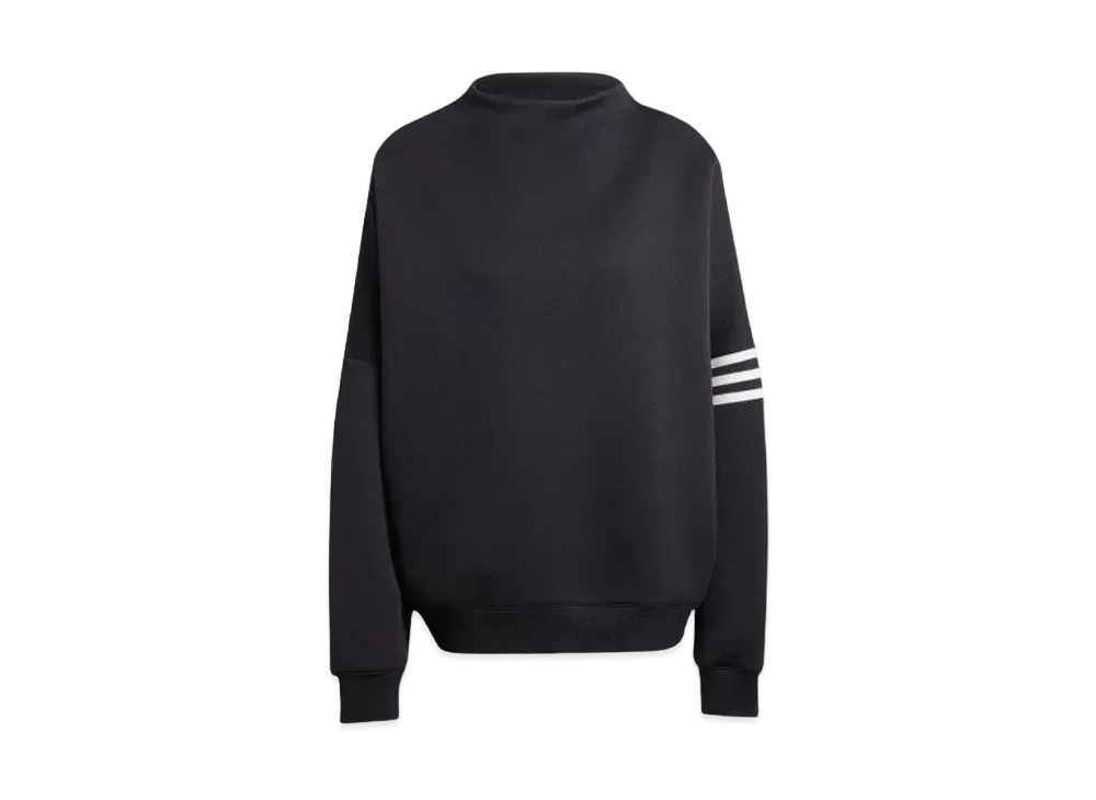 adidas Neuclassics Oversized Mockneck Sweat "Black"