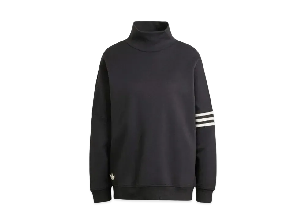 adidas Adicolor Neuclassics Oversize High Neck Sweat "Black"