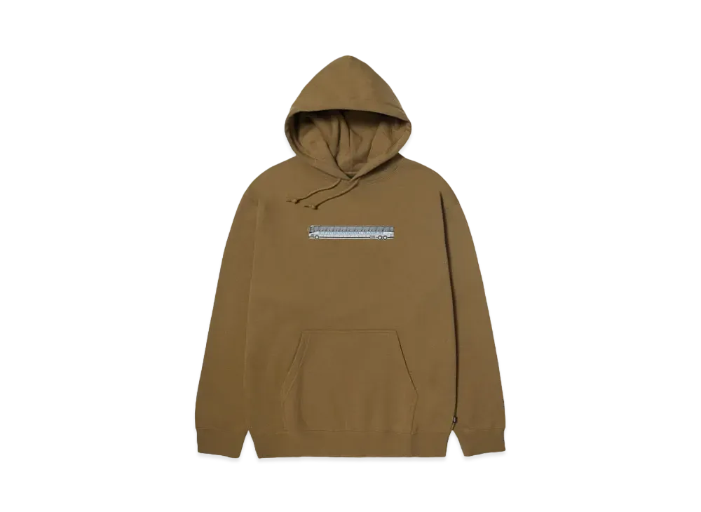 HUF Fall 24 Transport Hoodie "Mud"