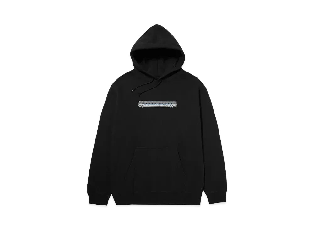 HUF Fall 24 Transport Hoodie "Black"