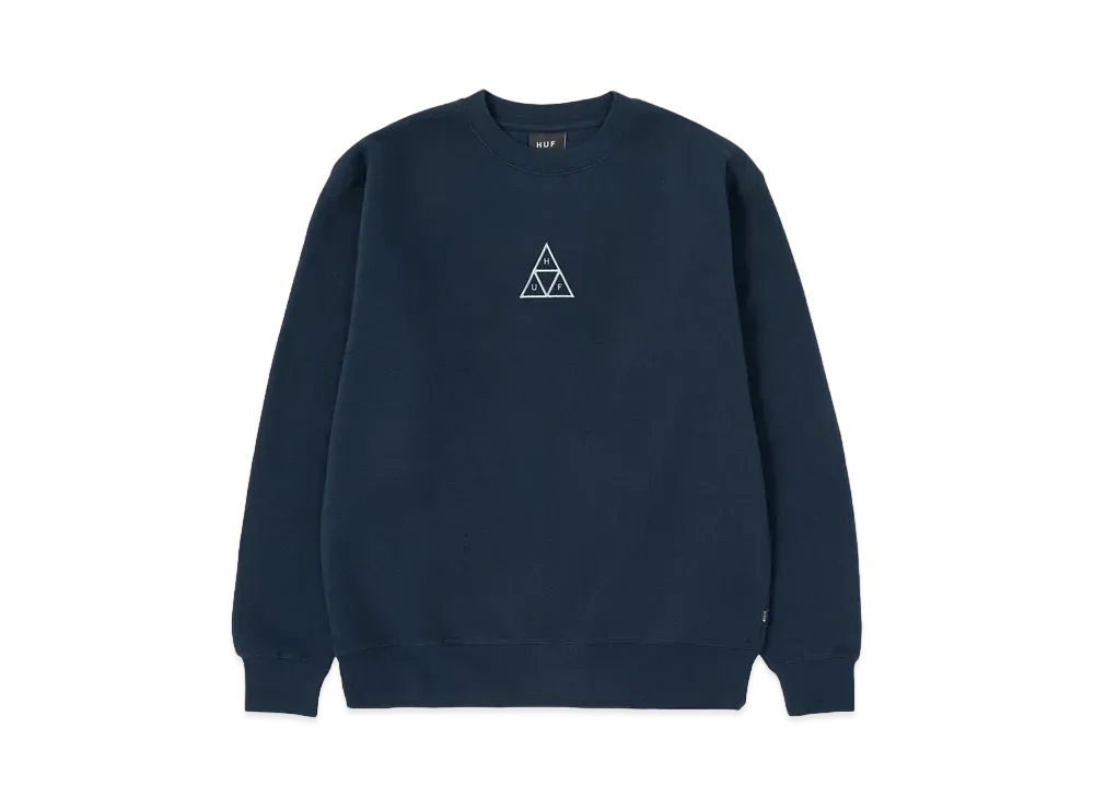 HUF Set Triple Triangle Crewneck "Night Shade"