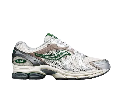 サッカニー プログリッド トライアンフ4 ミンテッド NY "ホワイト/シルバー/グリーン"