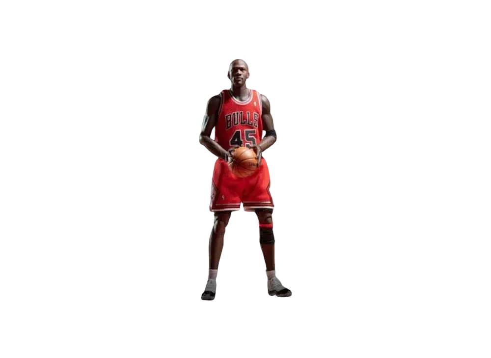 ENTERBAY 1/6 REAL MASTERPIECE NBA COLLECTION: MICHAEL JORDAN I’M BACK #45 RE-ISSUE LIMITED EDITION "MULTI"