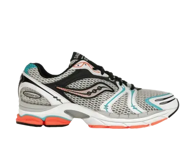 サッカニー プログリッド トライアンフ4 "ホワイト/シルバー/ティール/オレンジ"