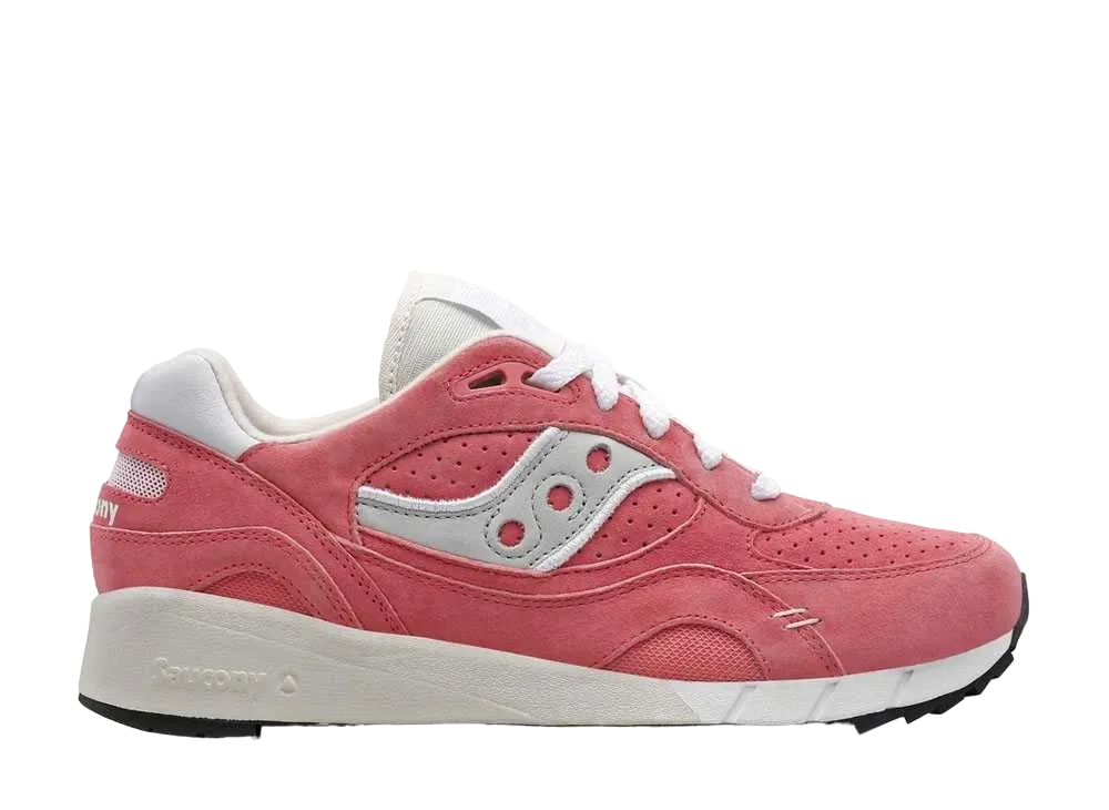 サッカニー シャドウ6000 プレミアム スウェード "サーモン/グレー/ホワイト"