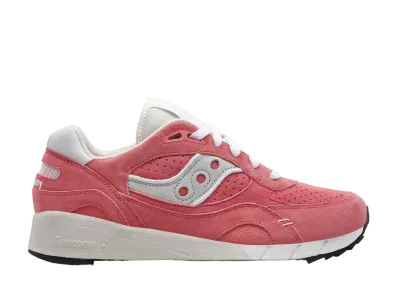 サッカニー シャドウ6000 プレミアム スウェード "サーモン/グレー/ホワイト"