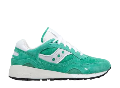 サッカニー シャドウ6000 プレミアム スウェード "グリーン/グレー/ホワイト"