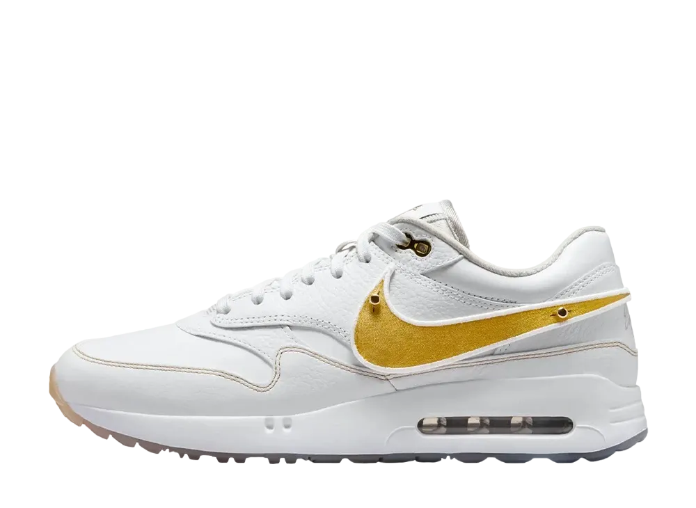 Eastside Golf × Nike Air Max 1 86 OG Golf "White/Metallic Gold/Pure Platinum/Cool Grey"