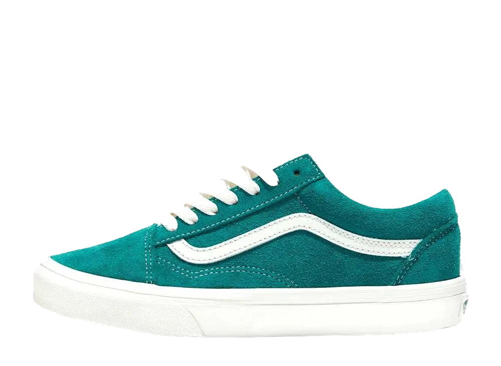 バンズ オールドスクール スウェード "グリーン/マシュマロ"