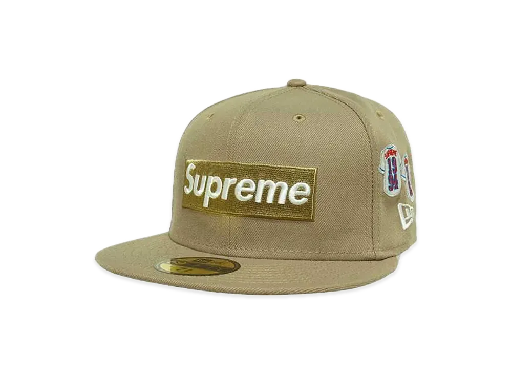 Supreme Jerseys Box Logo New Era "Khaki"