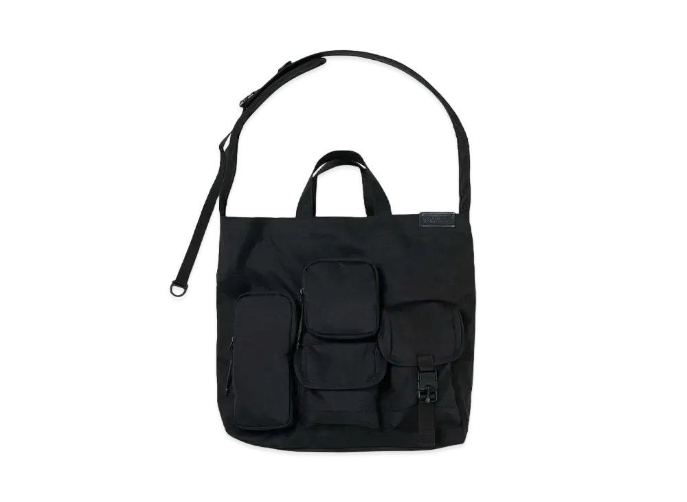 BAICYCLON by bagjack MULTI POCKETS 2WAY TOTE (MEDIUM) BCL-68 "BLACK"