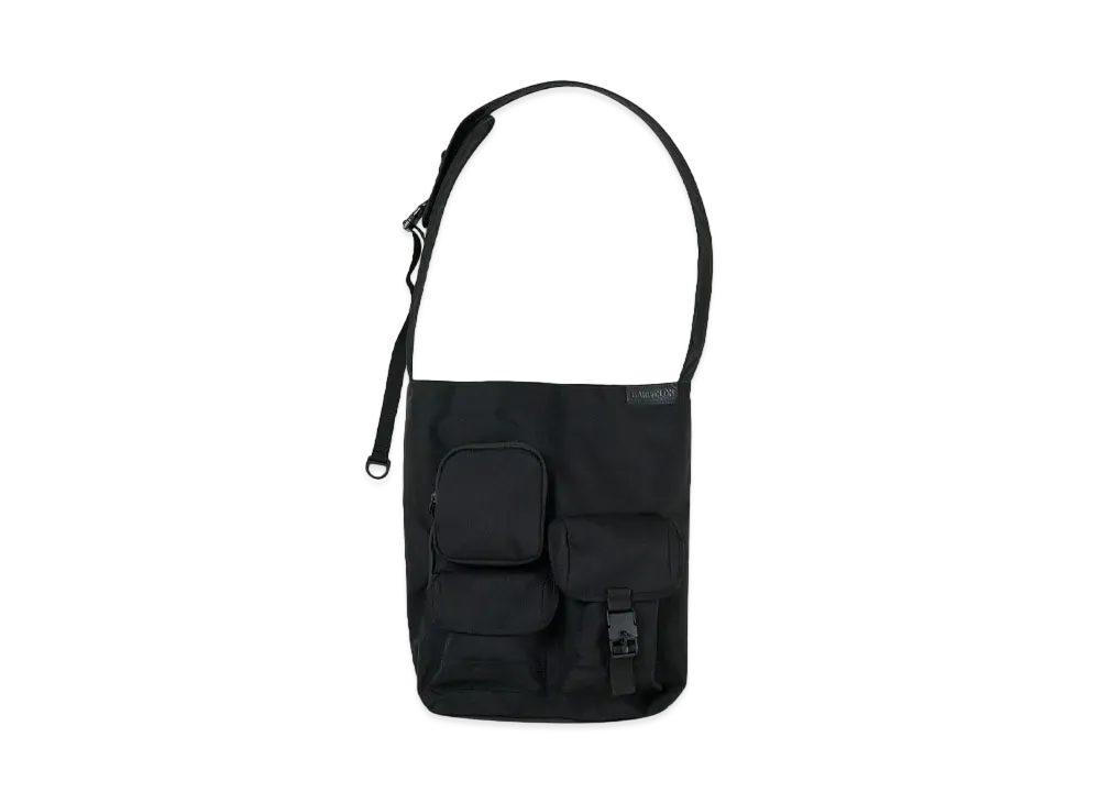 BAICYCLON by bagjack MULTI POCKETS SHOULDER BAG BCL-69 "BLACK"