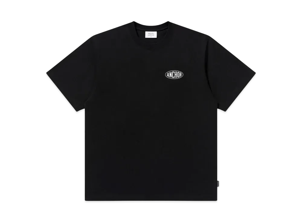 Mercedes Anchor Inc. Oval Logo Tee "Black"