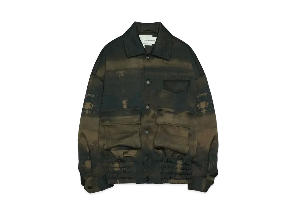 Feng Chen Wang BROWN GRADIENTS PRINTING JACKET "BROWN"