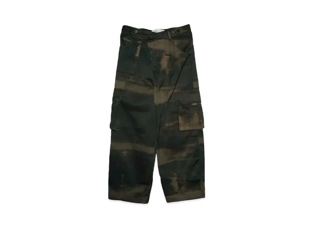 Feng Chen Wang PRINTED CARGO PANTS "BROWN"