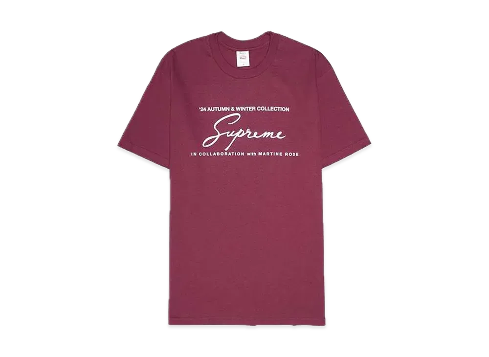 Supreme x Martine Rose Tee "Cardinal"