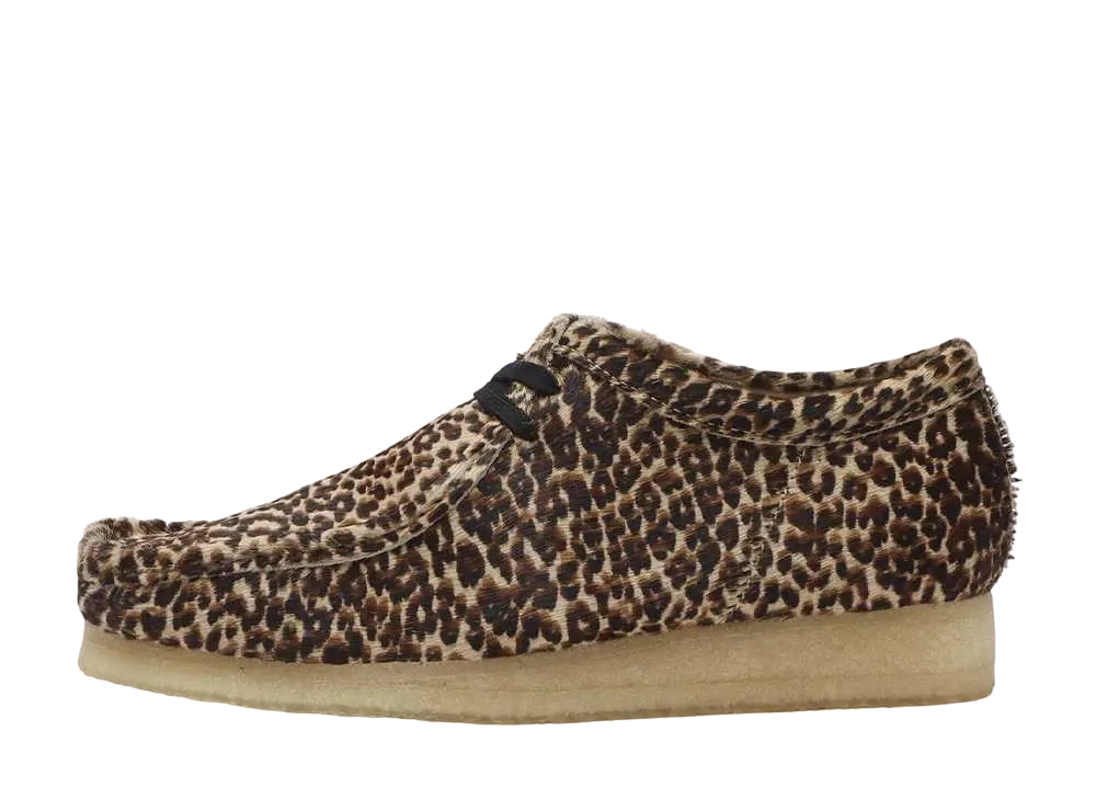 Clarks Wallabee "Leopard Print"