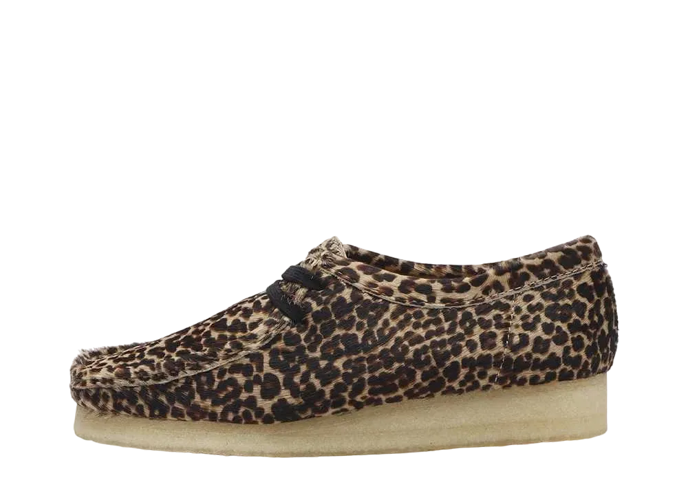 Clarks Women's Wallabee "Leopard Print"