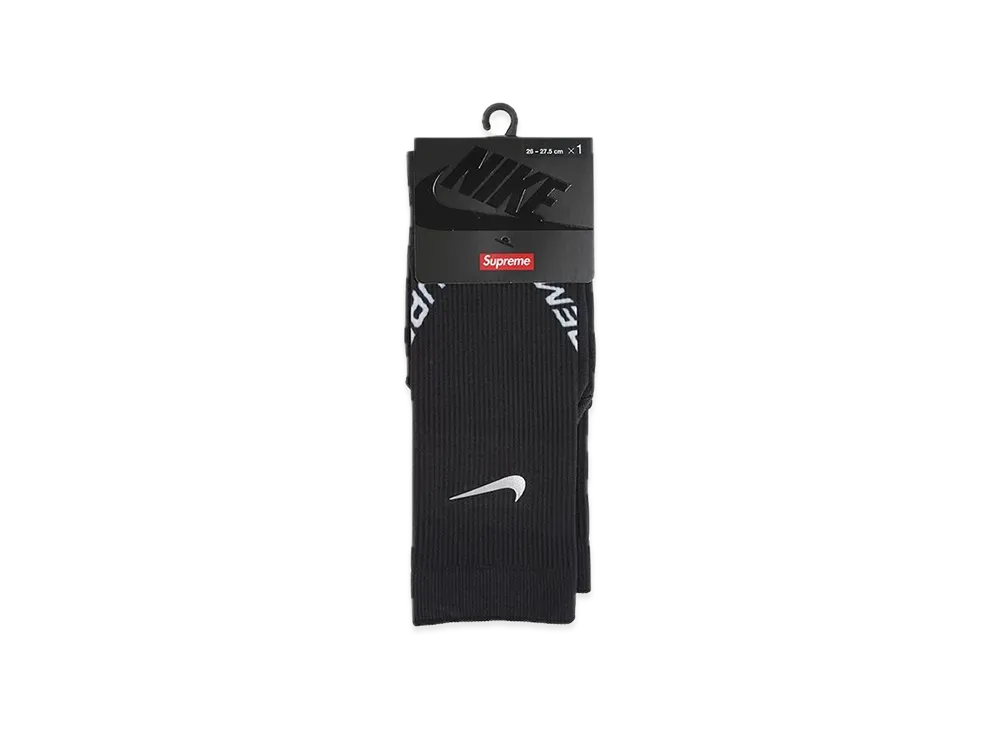 Supreme x Nike Spark Crew Sock "Black"