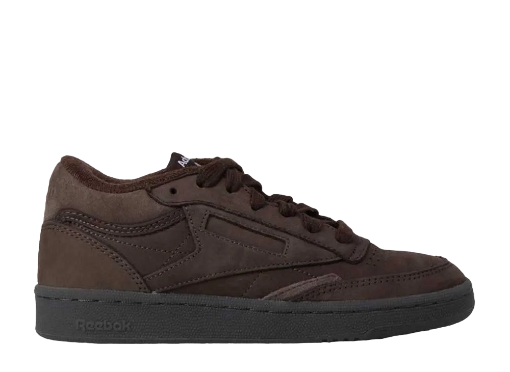 アドサム × リーボック クラブC ミッド2 "ダークブラウン"