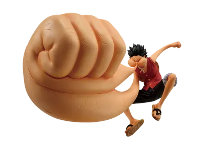 BANDAI "Ichiban Kuji" -One Piece TV Anime 25th Anniversary ~Road to the Pirate King~- C Prize Monkey D. Luffy Gear 3 MASTERLISE EXPIECE