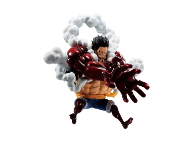 BANDAI "Ichiban Kuji" -One Piece TV Anime 25th Anniversary ~Road to the Pirate King~- D Prize Monkey D. Luffy Gear 4 MASTERLISE EXPIECE
