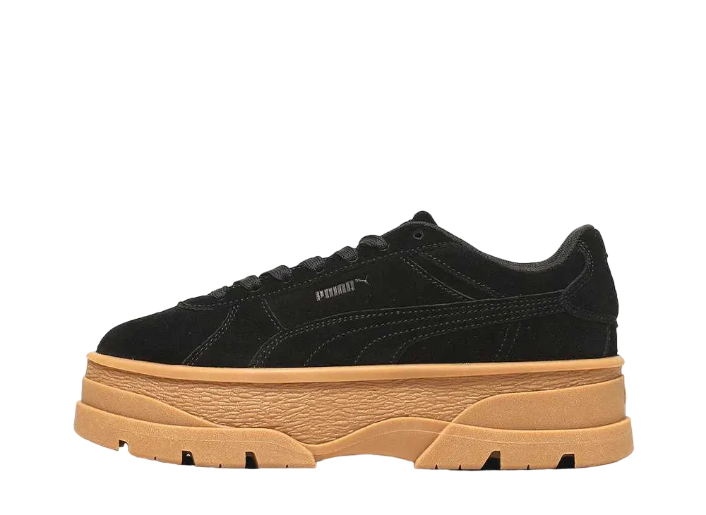 プーマ ウィメンズ リヴォ スウェード "プーマブラック/ガム"