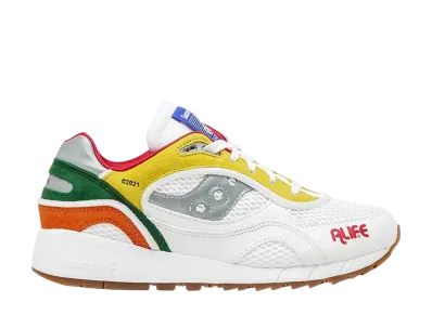 エーライフ × サッカニー シャドウ6000 "ホワイト/マルチカラー" (2022)