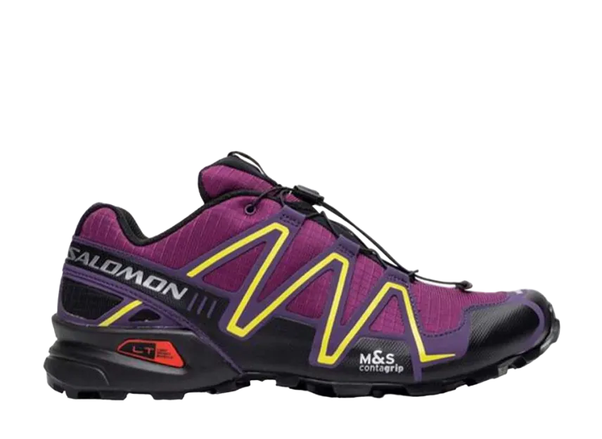 サロモン スピードクロス3 "プラム/ブラック/クラウン"