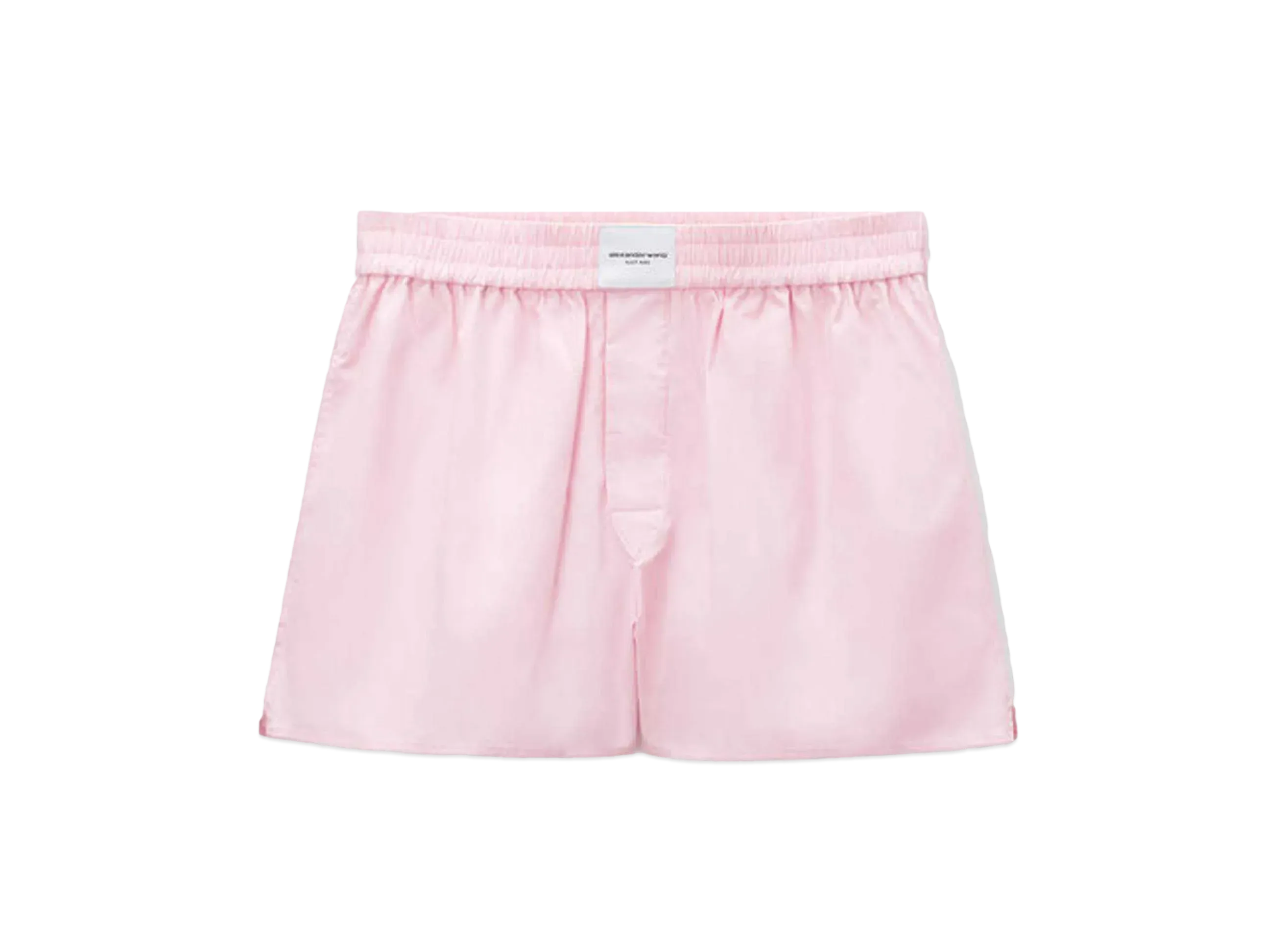 Alexander Wang Cotton Classic Boxer Shorts "Light Pink"