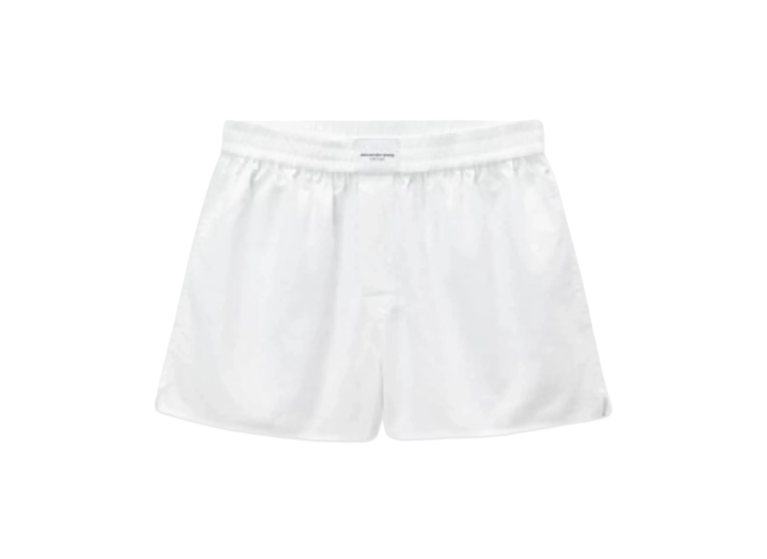 Alexander Wang Cotton Classic Boxer Shorts "White"