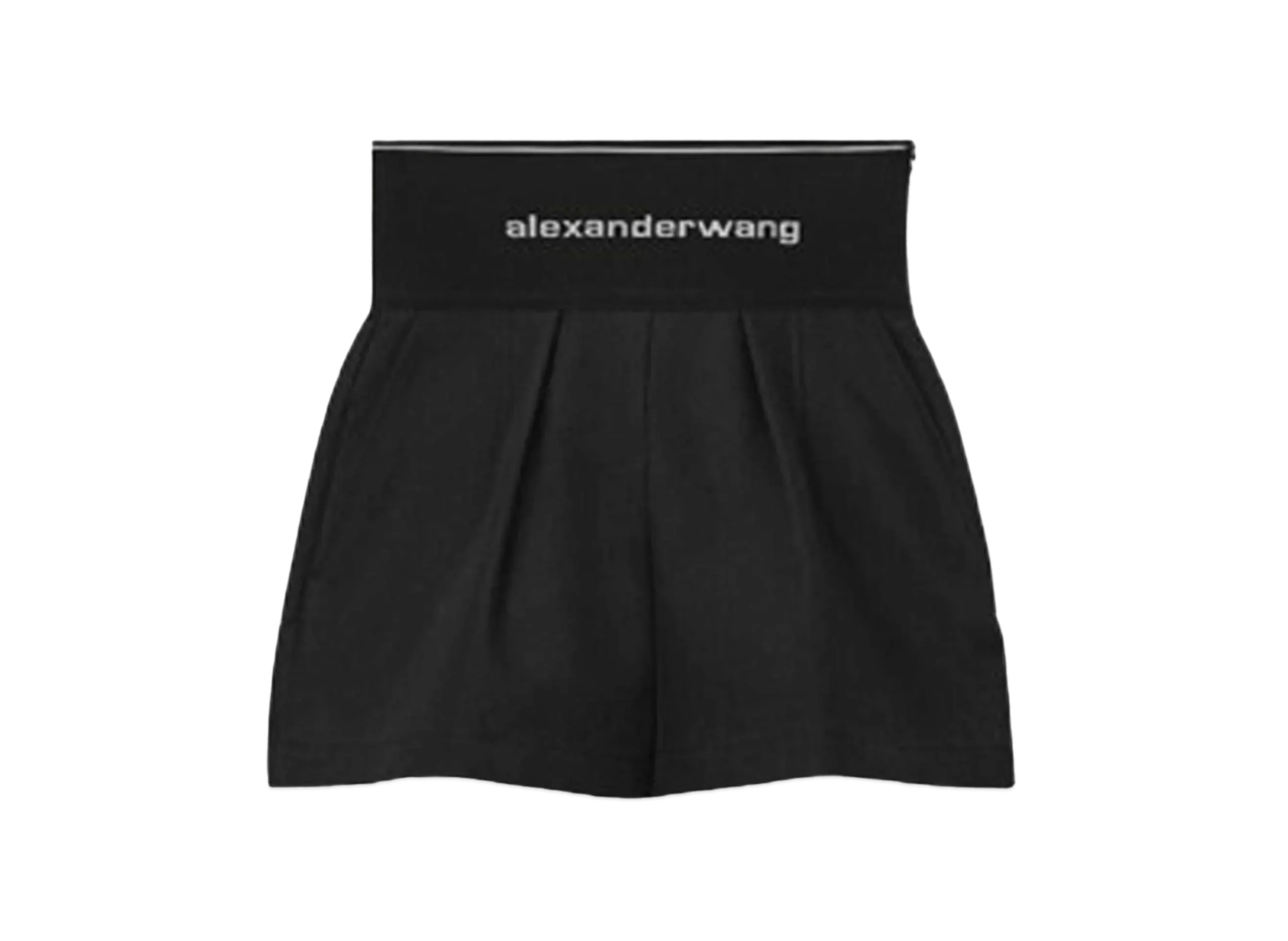 Alexander Wang Cotton Safari Shorts "Black"
