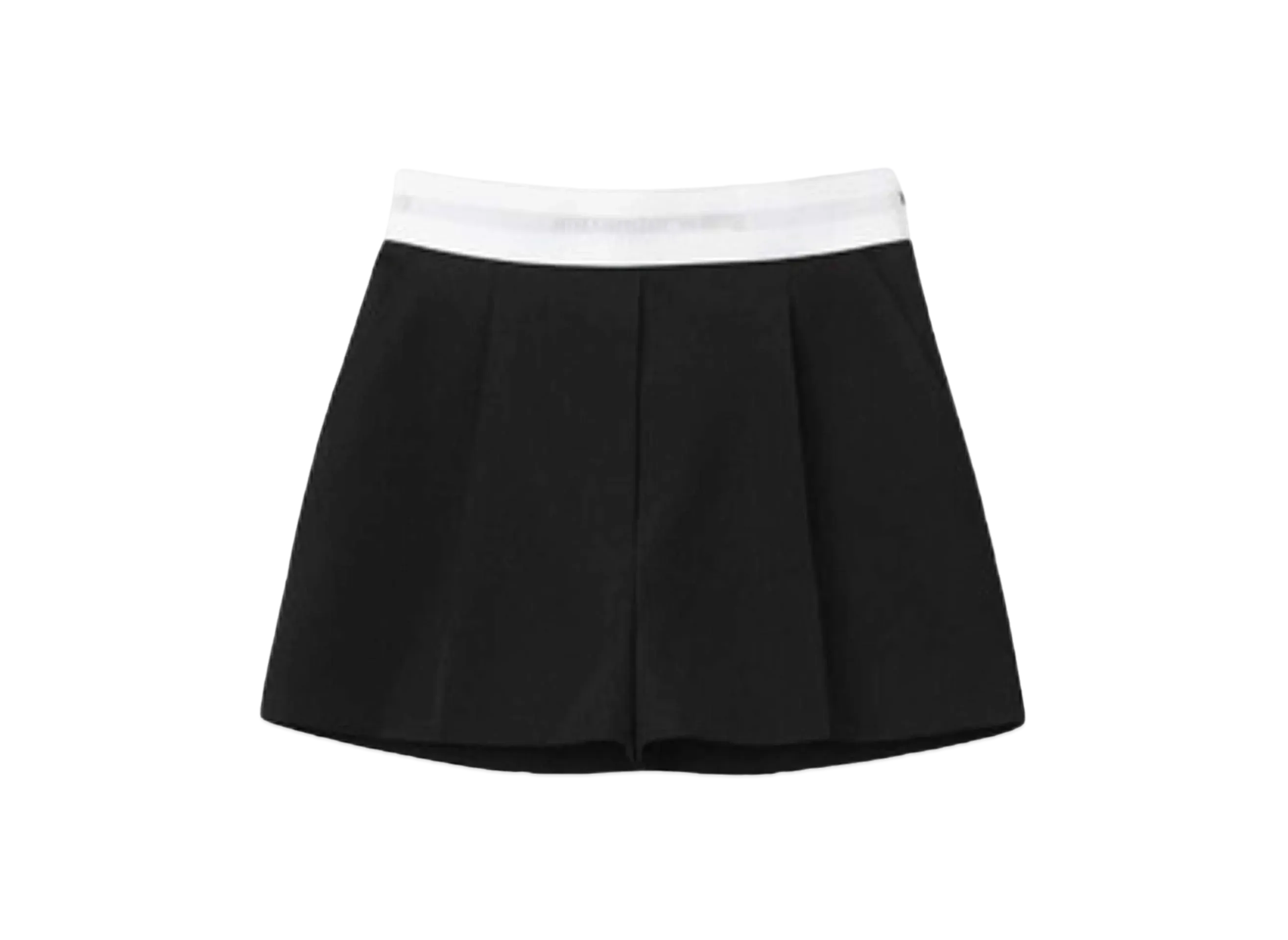 Alexander Wang Wool Tailoring Pleats Shorts "Black"